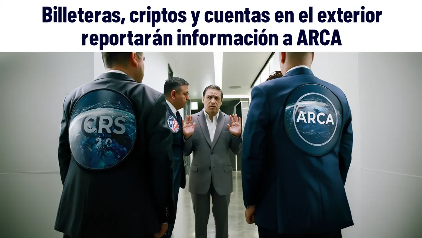 CRS 2.0 y FATCA: qué sabrá ARCA de tus criptos, billeteras y cuentas en el exterior